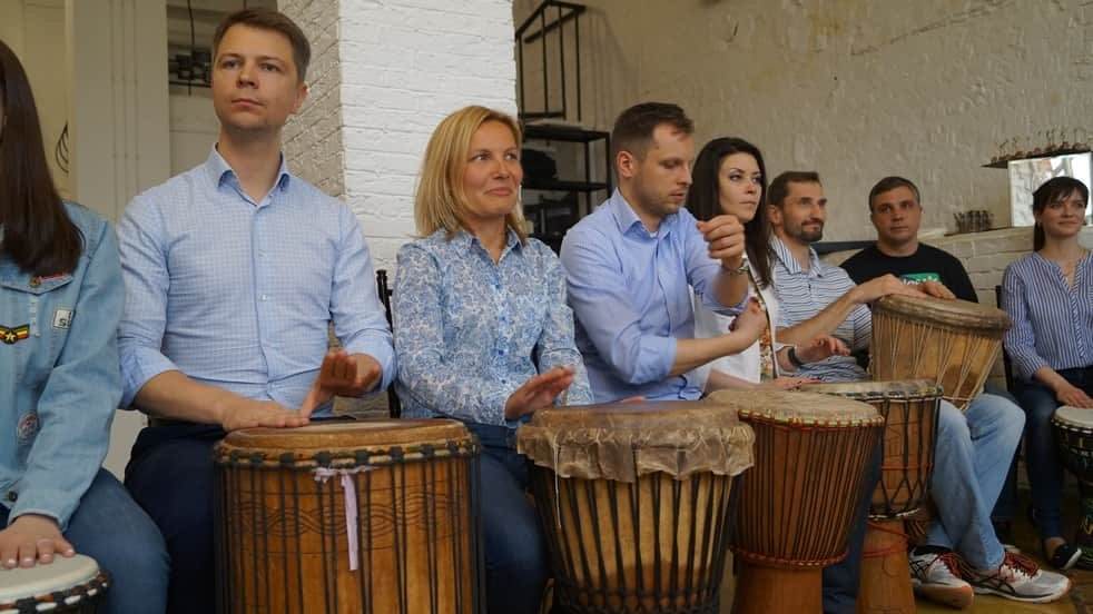 Барабанный тимбилдинг для АгроТерра