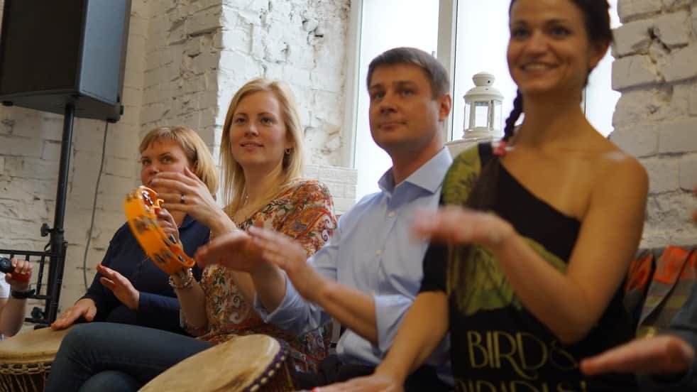 Барабанный тимбилдинг для АгроТерра