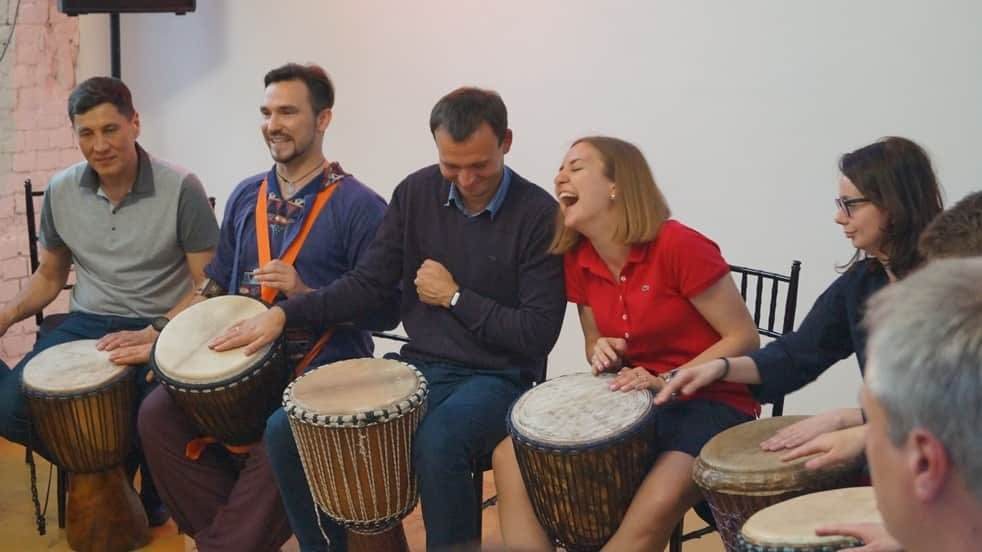 Барабанный тимбилдинг для АгроТерра