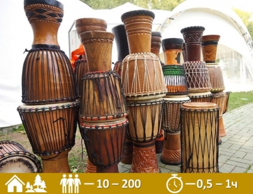 Барабанный интерактив