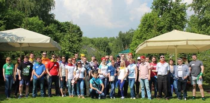 участники квеста в Кусково