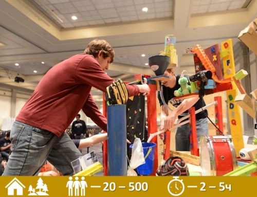 Тимбилдинг «Импульс» или машина Голдберга