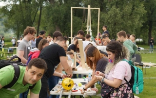 Тимбилдинг Импульс или Машина Голдберга от Лаборатории Деловых Игр +7495-644-9770