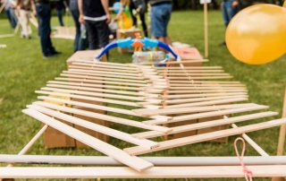 Тимбилдинг Импульс или Машина Голдберга от Лаборатории Деловых Игр +7495-644-9770