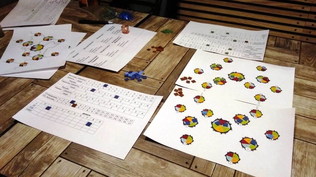 Разработка корпоративной настольной игры