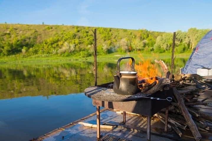 устройство плота для сплава по реке