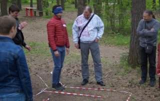 тимбилдинг веревочный курс