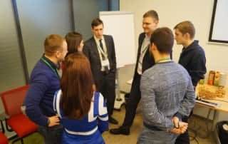 Тимбилдинг в офисе HPE