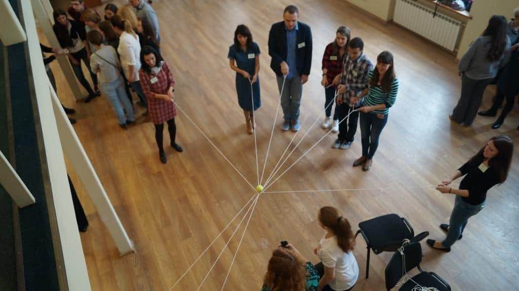 тимбилдинг веревочный курс в Москве