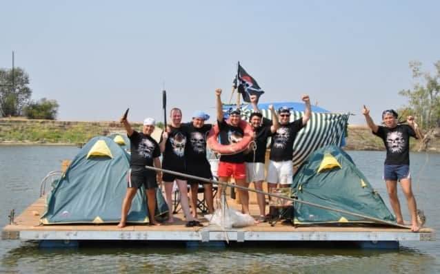 тимбилдинг на воде