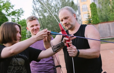 спортивные развлечения на корпоративе от "Лаборатории Деловых Игр" +7495-644-97-70