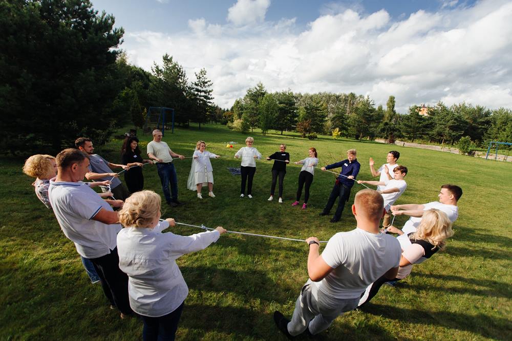 Тимбилдинг на свадьбу от Лаборатории Деловых Игр ✔ +7 (495) 644-97-70